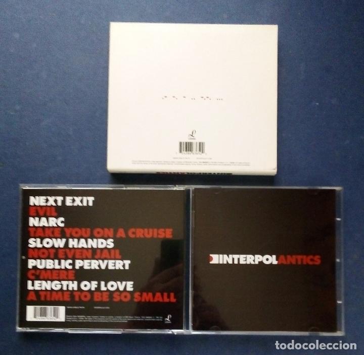 CDs de m&uacute;sica: CD INTERPOL - ANTICS 2004. - Foto 3