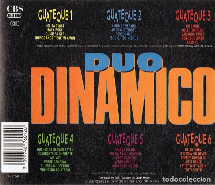 CDs de m&uacute;sica: DUO DINAMICO &uml;GUATEQUE&uml; (CD) - Foto 2