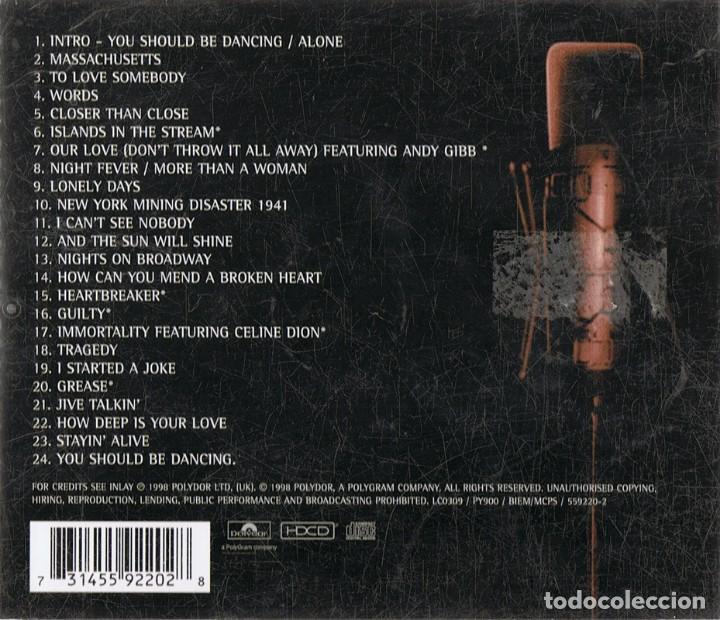 CDs de m&uacute;sica: BEE GEES ONE NIGHT ONLY (CD) - Foto 2