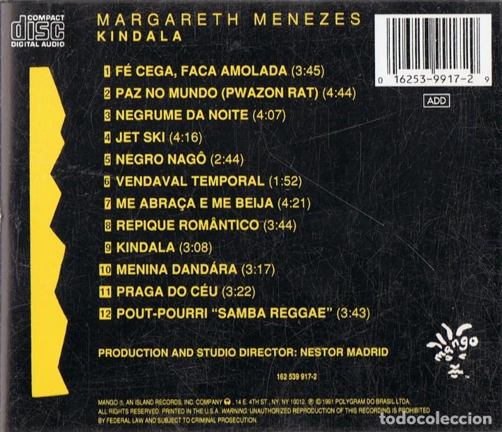 CDs de m&uacute;sica: MARGARETH MENEZES - Foto 2