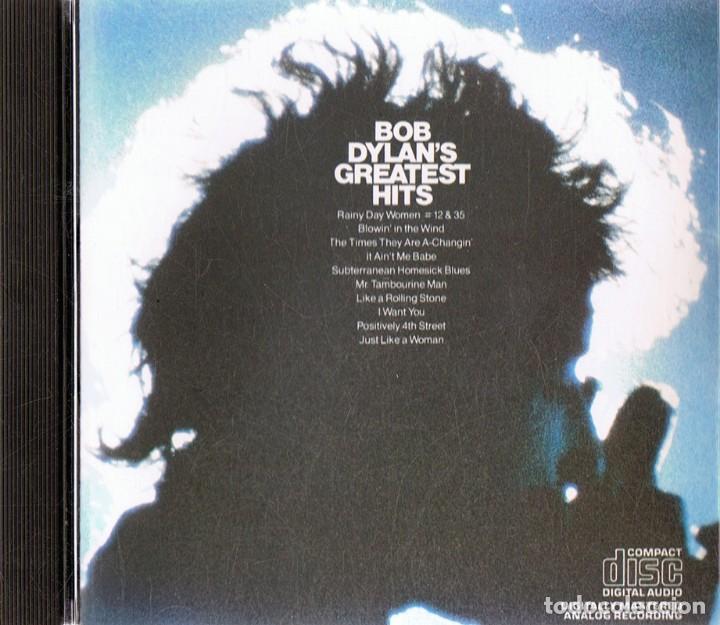 CDs de m&uacute;sica: BOB DYLAN&acute;S GREATEST HITS (CD) - Foto 1