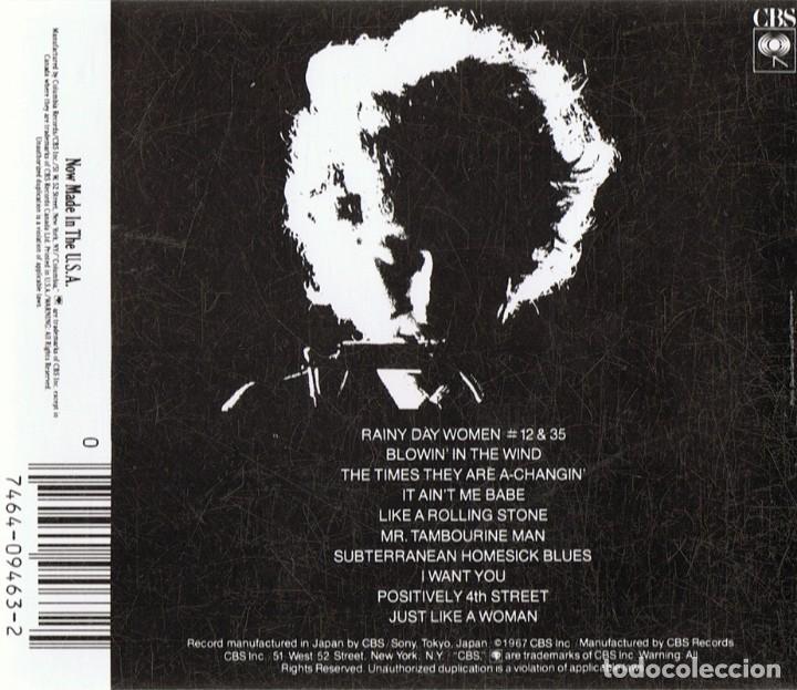 CDs de m&uacute;sica: BOB DYLAN&acute;S GREATEST HITS (CD) - Foto 2