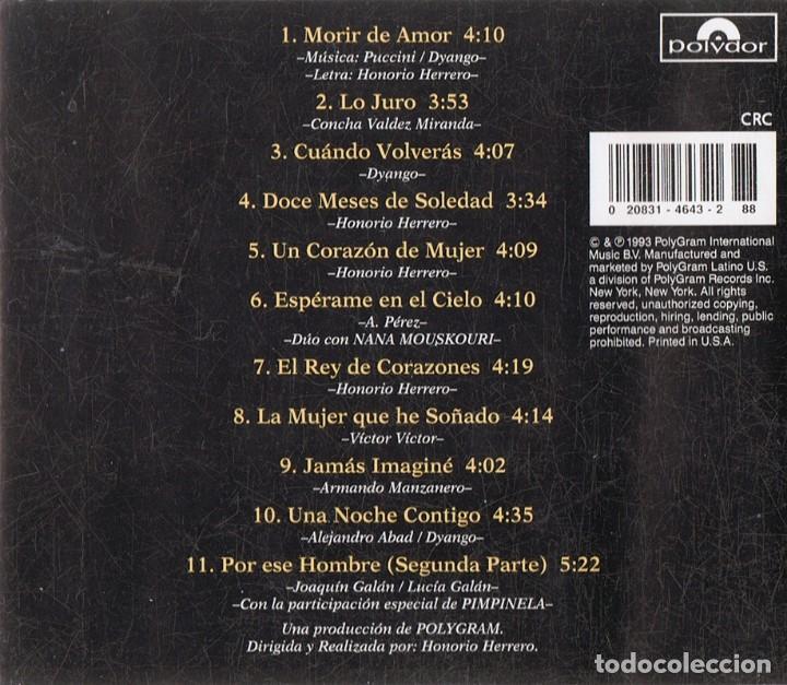 CDs de m&uacute;sica: DYANGO MORIR DE AMOR (CD) - Foto 2