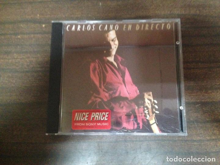 CDs de m&uacute;sica: CD CARLOS CANO EN DIRECTO - Foto 1