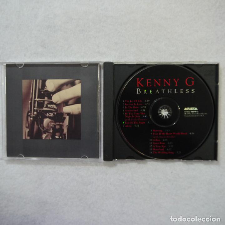 CDs de m&uacute;sica: KENNY G - BREATHLESS - CD 1992 - Foto 2