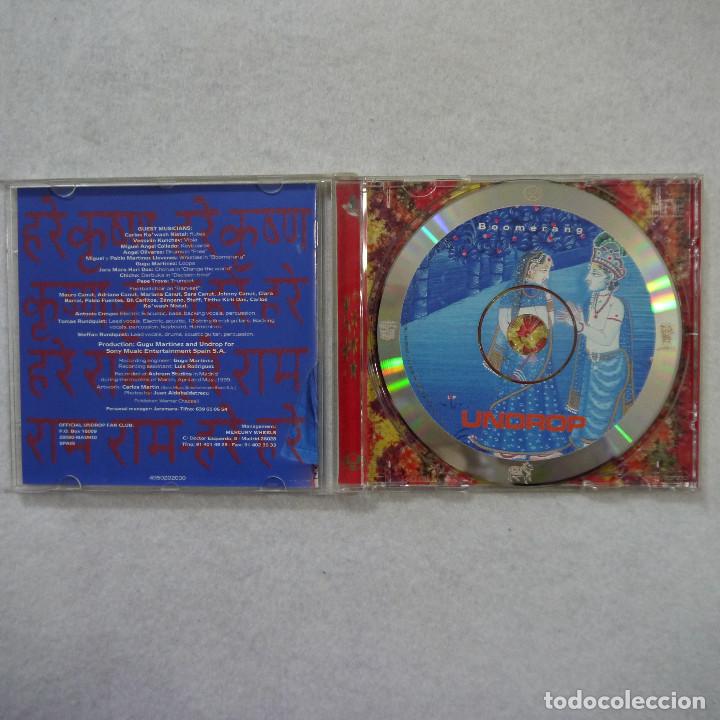 CDs de m&uacute;sica: UNDROP - BOOMERANG - CD 1999 - Foto 2