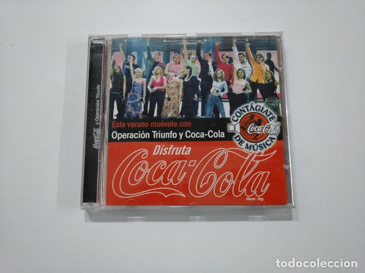CDs de m&uacute;sica: OPERACI&Oacute;N TRIUNFO Y COCA-COLA. CD. TDKCD19 - Foto 1