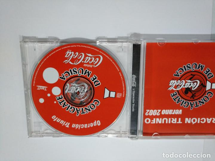 CDs de m&uacute;sica: OPERACI&Oacute;N TRIUNFO Y COCA-COLA. CD. TDKCD19 - Foto 2