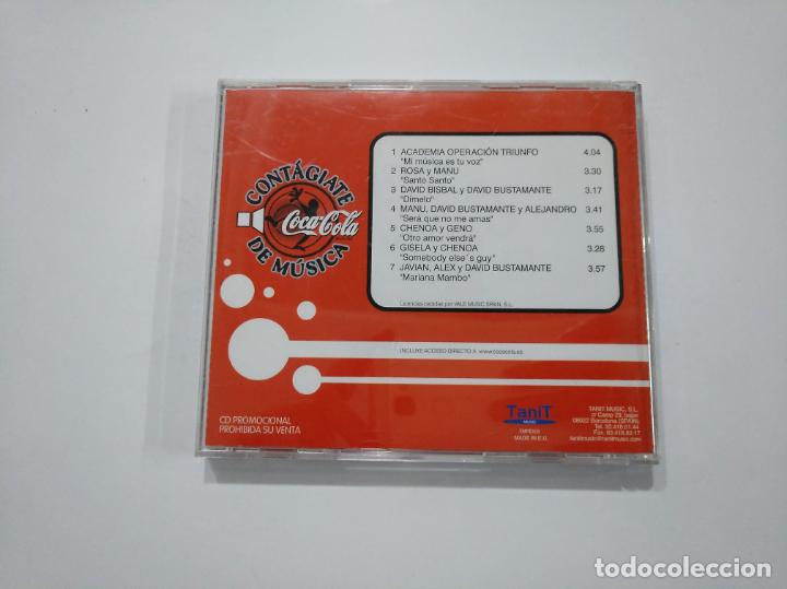 CDs de m&uacute;sica: OPERACI&Oacute;N TRIUNFO Y COCA-COLA. CD. TDKCD19 - Foto 3