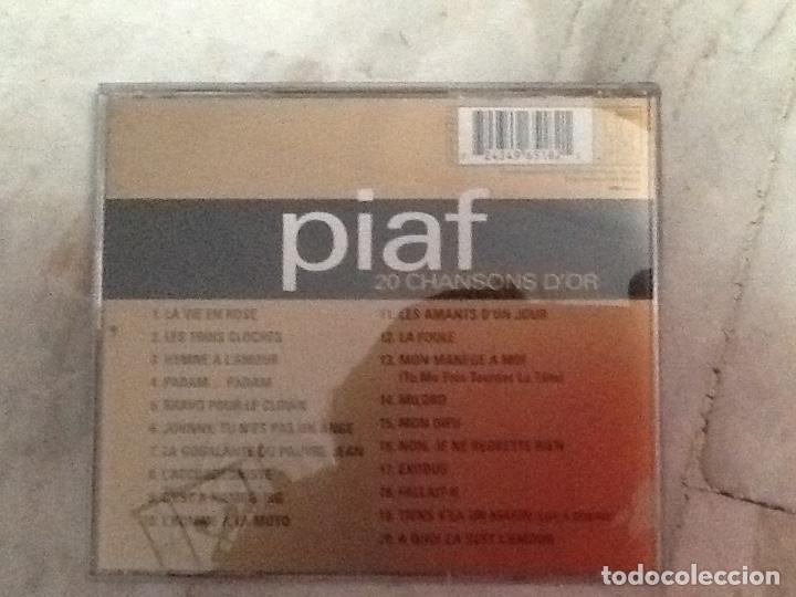 CDs de m&uacute;sica: EDITH PIAF. 20 CHANSONS D&Oacute;R - Foto 2