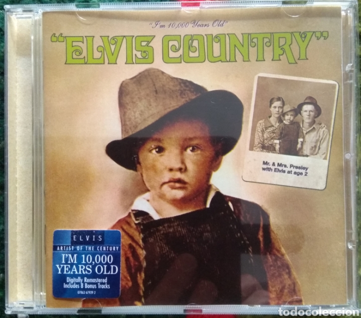 CDs de m&uacute;sica: Elvis Presley country - Foto 1
