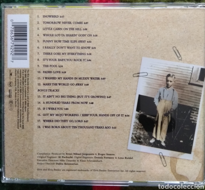 CDs de m&uacute;sica: Elvis Presley country - Foto 3