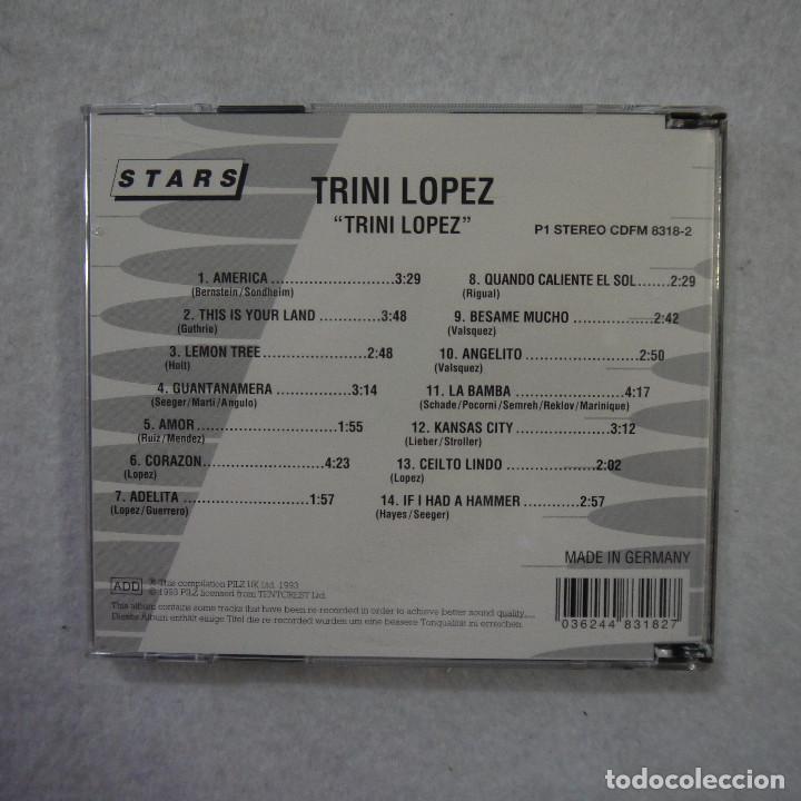 CDs de m&uacute;sica: TRINI LOPEZ - TRINI LOPEZ - CD 1993 - Foto 3