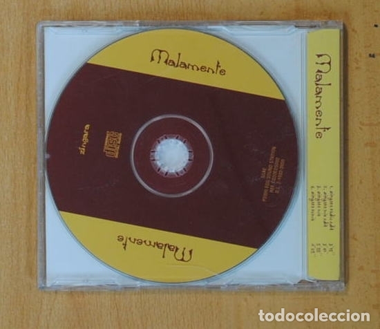 CDs de m&uacute;sica: MALAMENTE - ZINGARA - CD - Foto 2