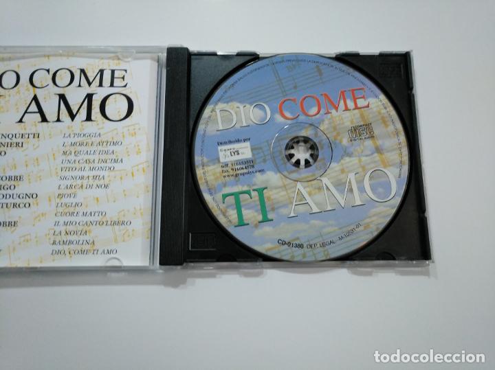 CDs de m&uacute;sica: DIO COME TI AMO. VERSIONES ORIGINALES. CD. TDKCD19 - Foto 2