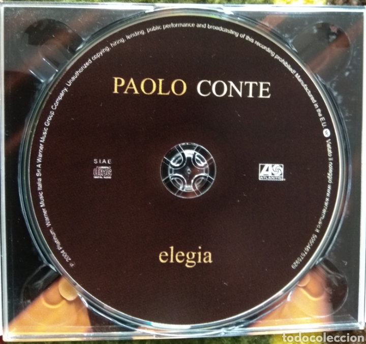 CDs de m&uacute;sica: Paolo Conte eleg&iacute;a Paolo - Foto 2