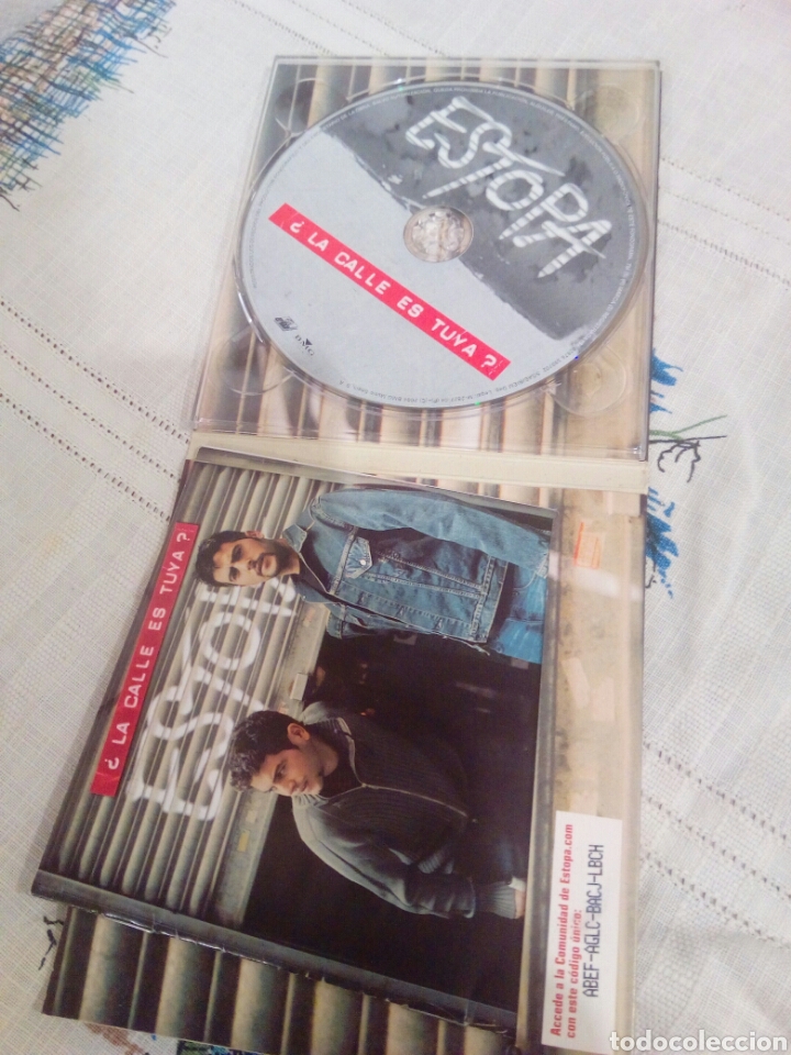 CDs de m&uacute;sica: Cd estopa la calle es tuya - Foto 2
