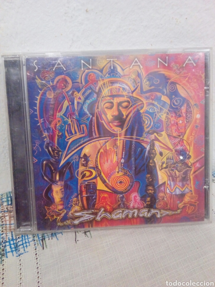 CDs de m&uacute;sica: Cd santana shaman - Foto 1
