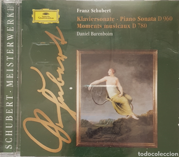 CDs de m&uacute;sica: FRANZ SCHUBERT PIANO SONATA D 960 - Foto 1