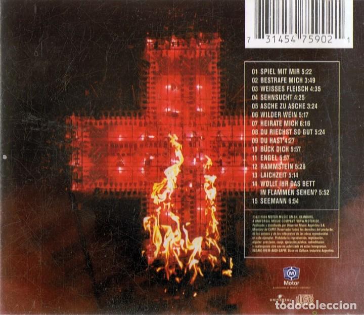 CDs de m&uacute;sica: RAMMSTEIN LIVE OUS BERLIN (CD) - Foto 2