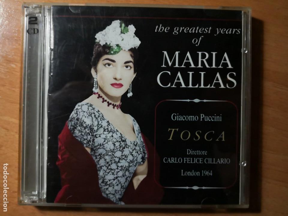 CDs de m&uacute;sica: MARIA CALLAS Tosca 1964 CD - Foto 1