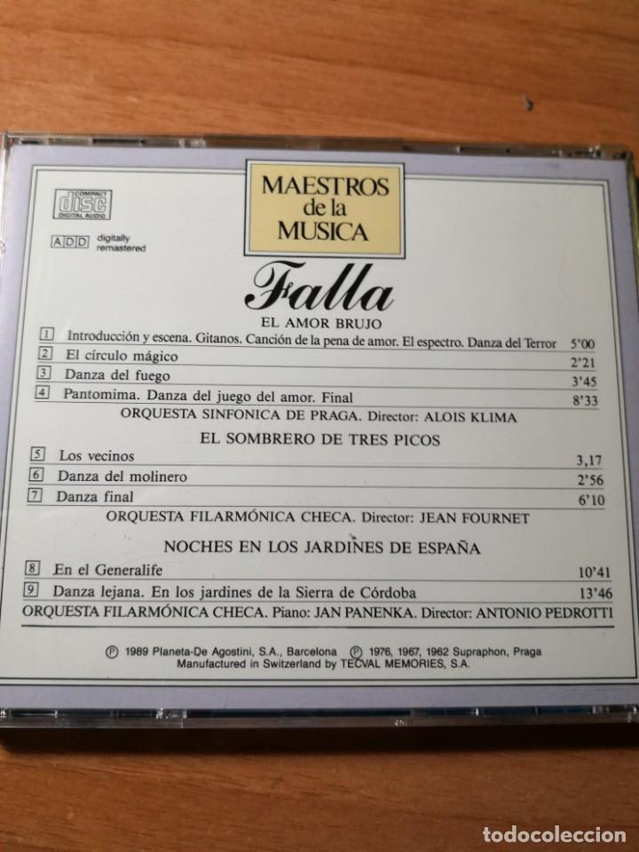 CDs de m&uacute;sica: MANUEL DE FALLA - Foto 2