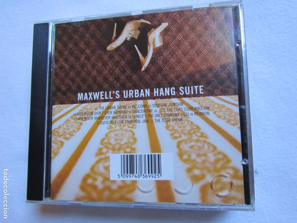 CD di Musica: MAXWELL'S CD- TITULO URBAN HANG SUITE- CON 11 TEMAS- ORIGINAL DEL 96- EL CD ES NUEVO Y ABIERTO