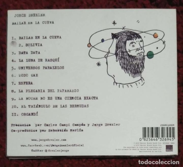 CDs de m&uacute;sica: JORGE DREXLER (BAILAR EN LA CUEVA) CD 2014 Digipack - Foto 2