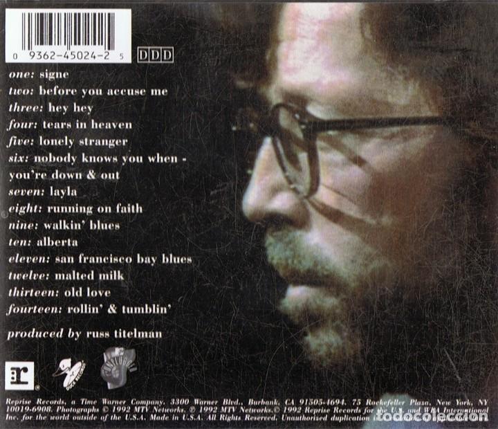 CDs de m&uacute;sica: ERIC CLAPTON UNPLUGGED - Foto 2