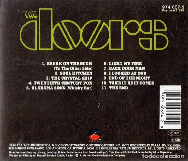 CDs de m&uacute;sica: THE DOORS  THE DOORS (CD) - Foto 2