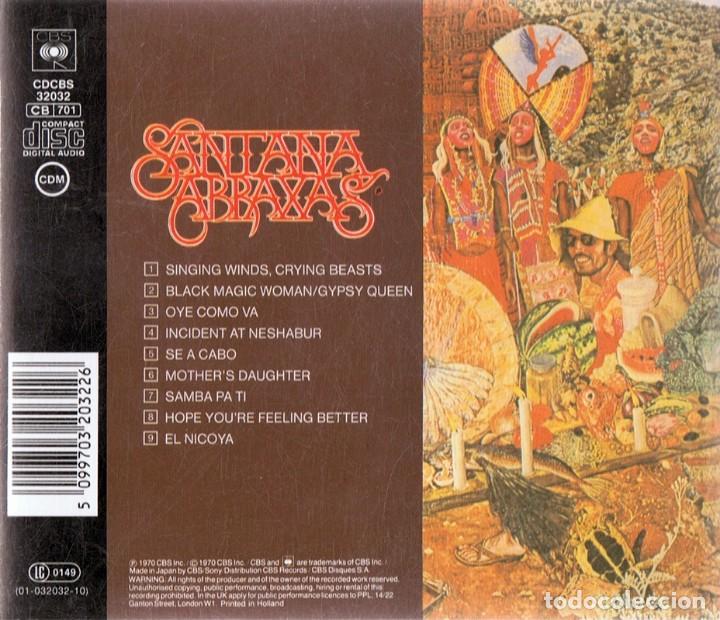 CDs de m&uacute;sica: SANTANA &uml;ABRAXAS&uml; (CD) - Foto 2