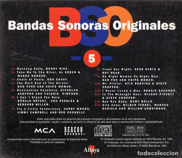 CDs de m&uacute;sica: BANDAS SONORAS ORIGINALES THE COMMITMENTS N&ordm; 5  (CD) - Foto 2
