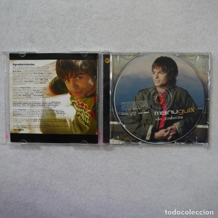 CDs de m&uacute;sica: MANU GUIX - DE CABEZA - CD 2003 - Foto 2