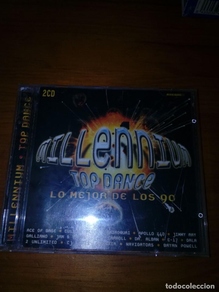CDs de m&uacute;sica: MILLENNIUM TOP DANCE,  2 CD, B10CD - Foto 1