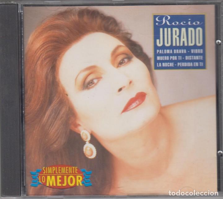 CDs de m&uacute;sica: Roc&iacute;o Jurado cd Simplemente lo mejor 1996 - Foto 1