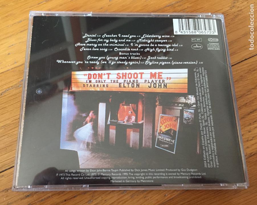 CDs de m&uacute;sica: ELTON JOHN, Don`t Shoot me - Foto 3