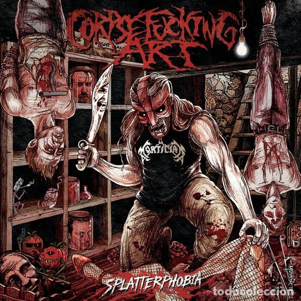 CDs de m&uacute;sica: Corpsefucking Art &lrm;&ndash; Splatterphobia --grind core death - Foto 1