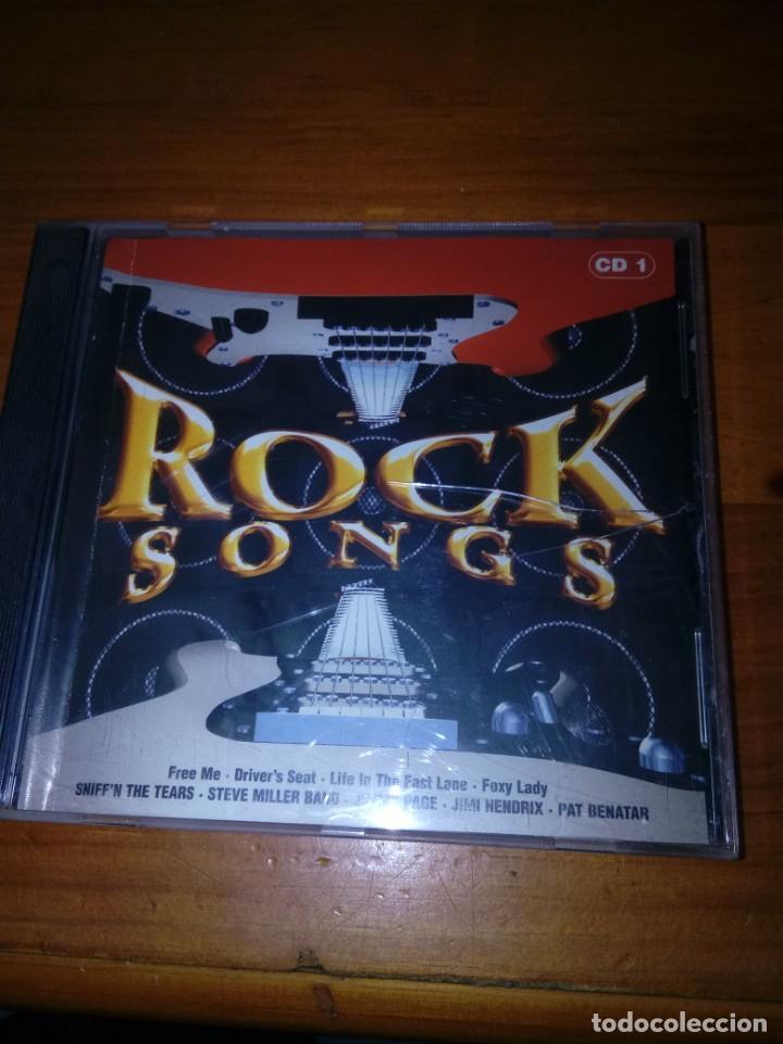CDs de m&uacute;sica: ROCK SONGS. CD1. B10CD - Foto 1