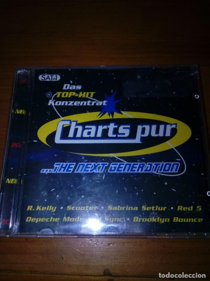 CDs de m&uacute;sica: CHARTS PUR. THE NEXT GENERATION. 2 CDS. B10CD - Foto 1