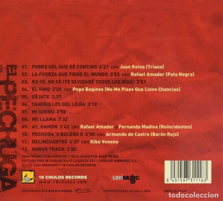 CDs de m&uacute;sica: El Pechuga - Entre el 2000 y las tresmil - CD Digipack - Foto 2