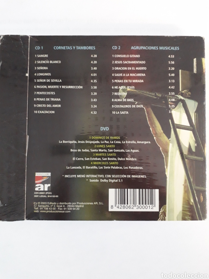 CDs de m&uacute;sica: Misterios de Sevilla. - Foto 2