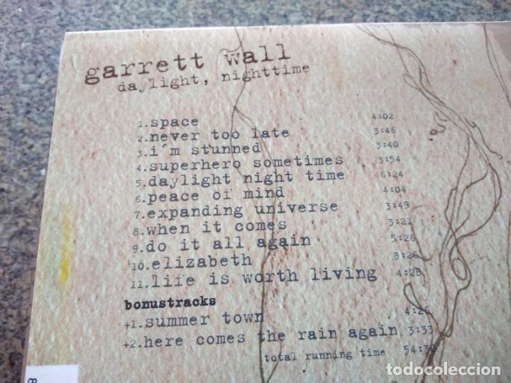 CDs de m&uacute;sica: CD -- GARRETT WALL - DAYLIGHT NIGHTTIME -- 13 TEMAS -- - Foto 3