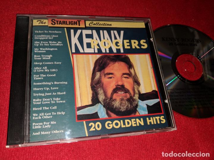 CDs de m&uacute;sica: KENNY ROGERS 20 GOLDEN HITS CD EU - Foto 1