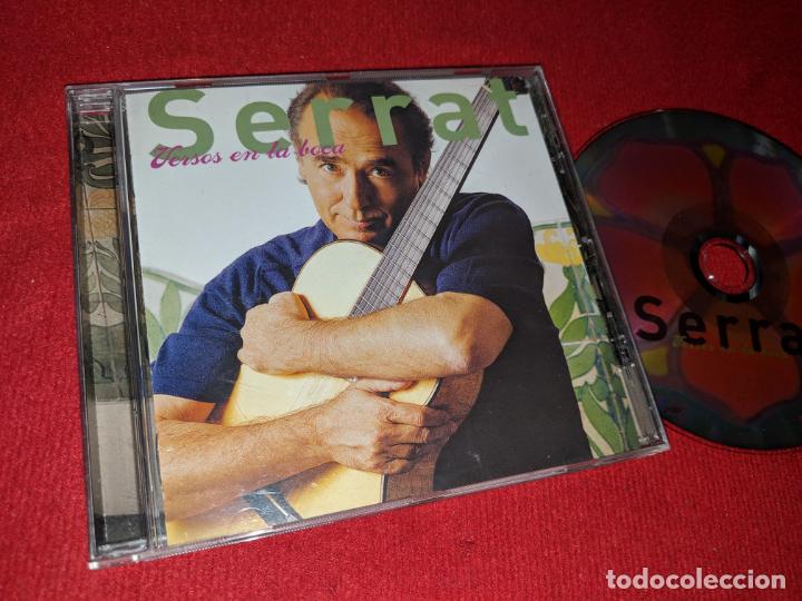 CDs de m&uacute;sica: JOAN MANUEL SERRAT VERSOS EN LA BOCA CD 2002 - Foto 1