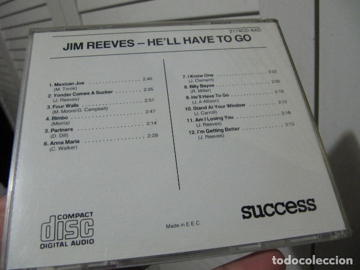 CDs de m&uacute;sica: Jim Reeves &lrm;&ndash; He`ll Have To Go - Foto 2