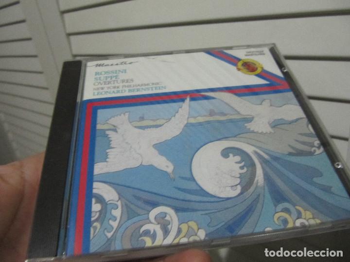 CDs de m&uacute;sica: Rossini/Supp&eacute;: Overtures - Bernstein - CD - Foto 1