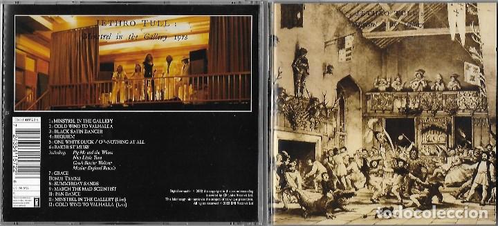 CDs de m&uacute;sica: JETHRO TULL: MINSTREL IN THE GALLERY - Foto 1