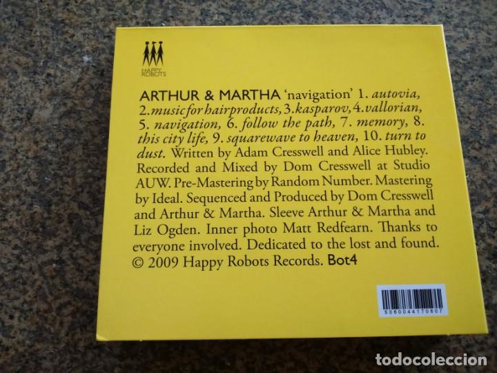 CDs de m&uacute;sica: CD -- Arthur And Martha &lrm;&ndash; Navigation -- 10 TEMAS -- - Foto 2