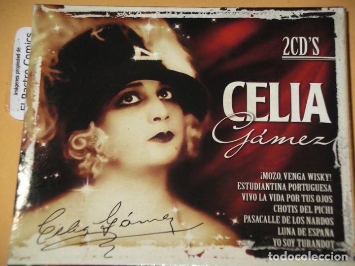 CDs de m&uacute;sica: Celia G&aacute;mez, doble, 2 CD - Foto 1