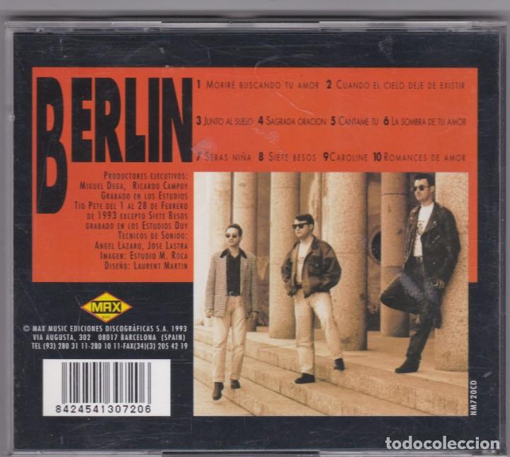 CDs de m&uacute;sica: Berlin - Cuando el cielo deje de existir - CD - Foto 2